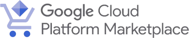 Google Cloud Platform Marketplace logo with link